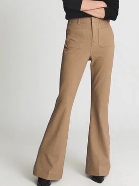 Reiss Tan Boot-Cut Women’s Jeans
